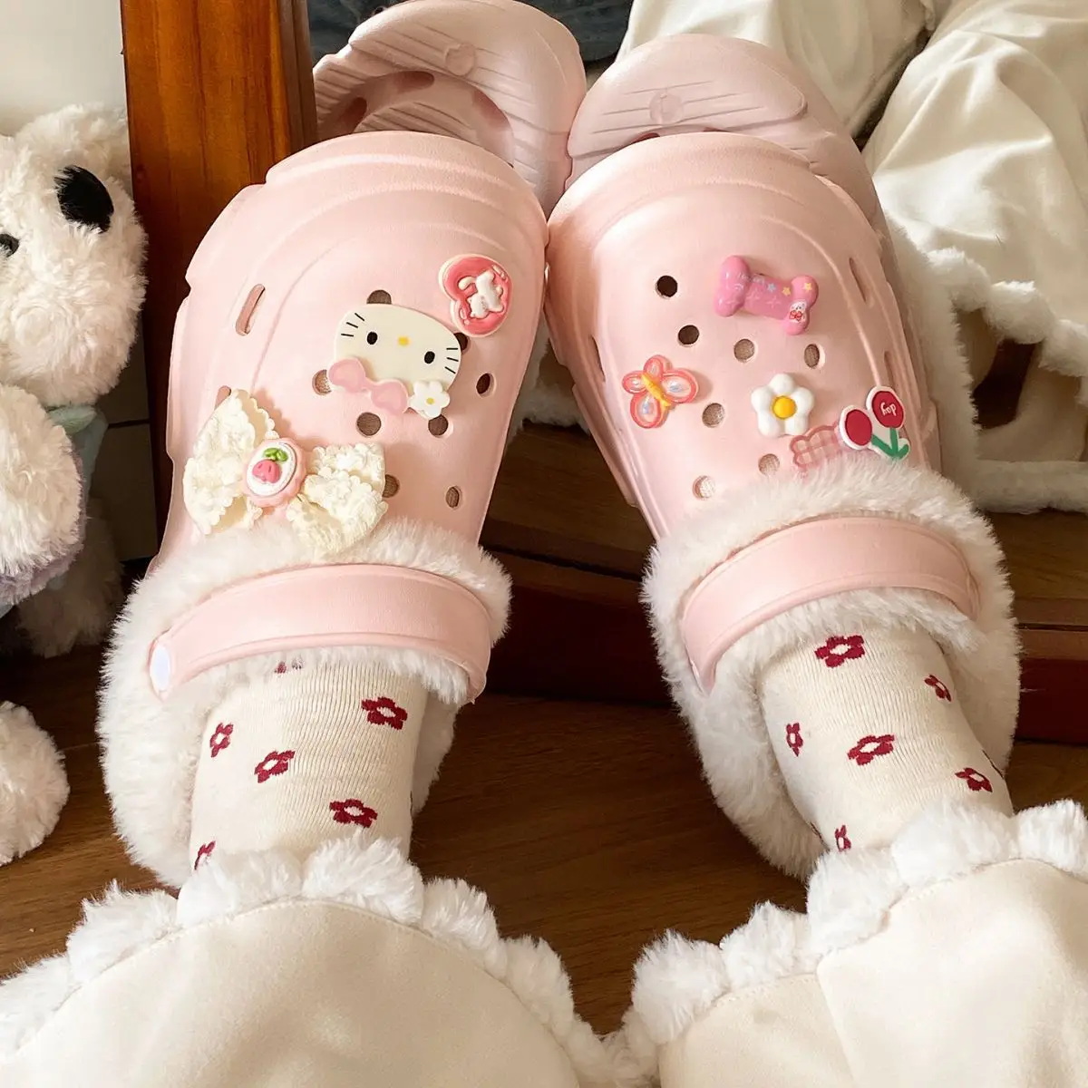 Winter Warm Korean Style Fleece Lined Shoes — feature 30