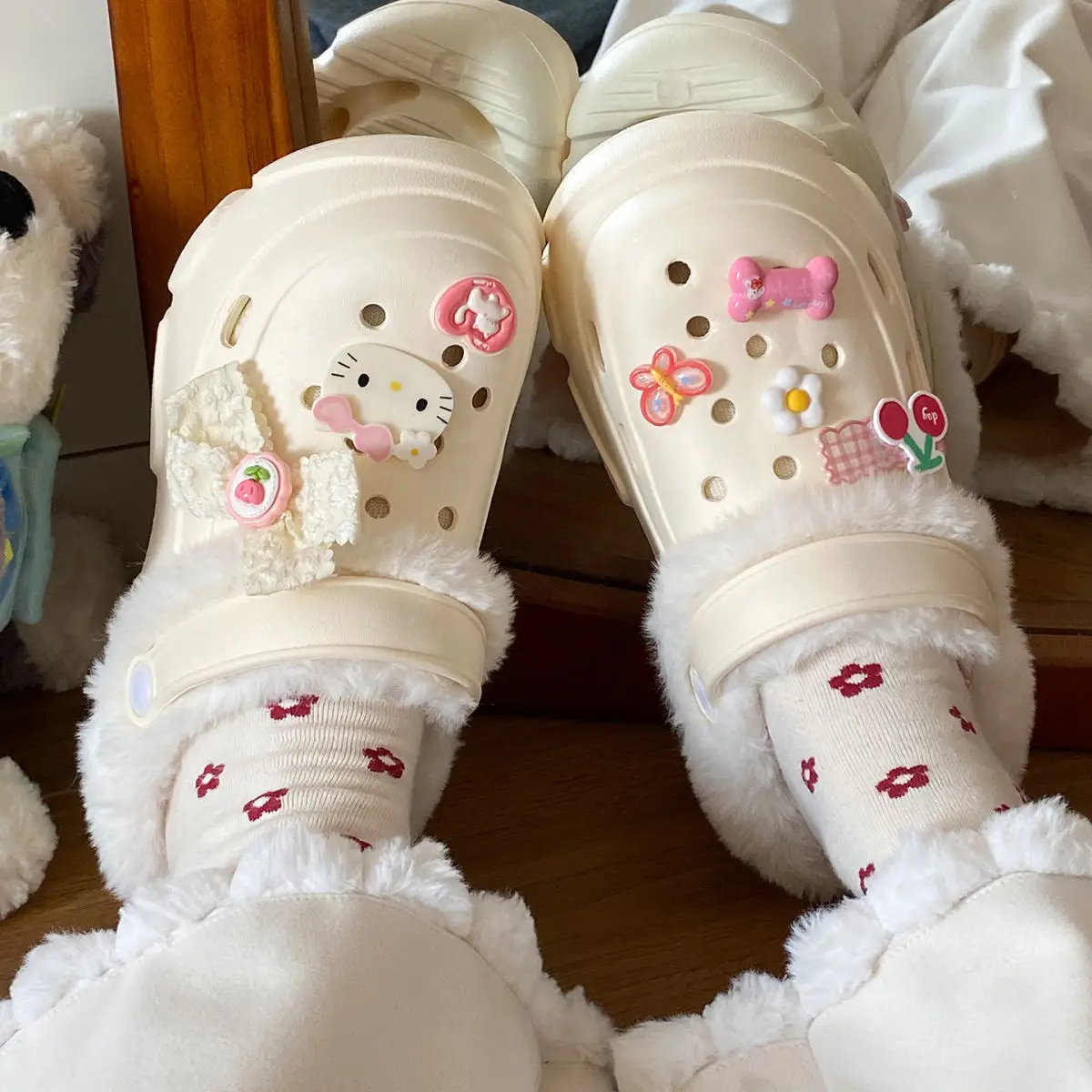 Winter Warm Korean Style Fleece Lined Shoes — feature 37