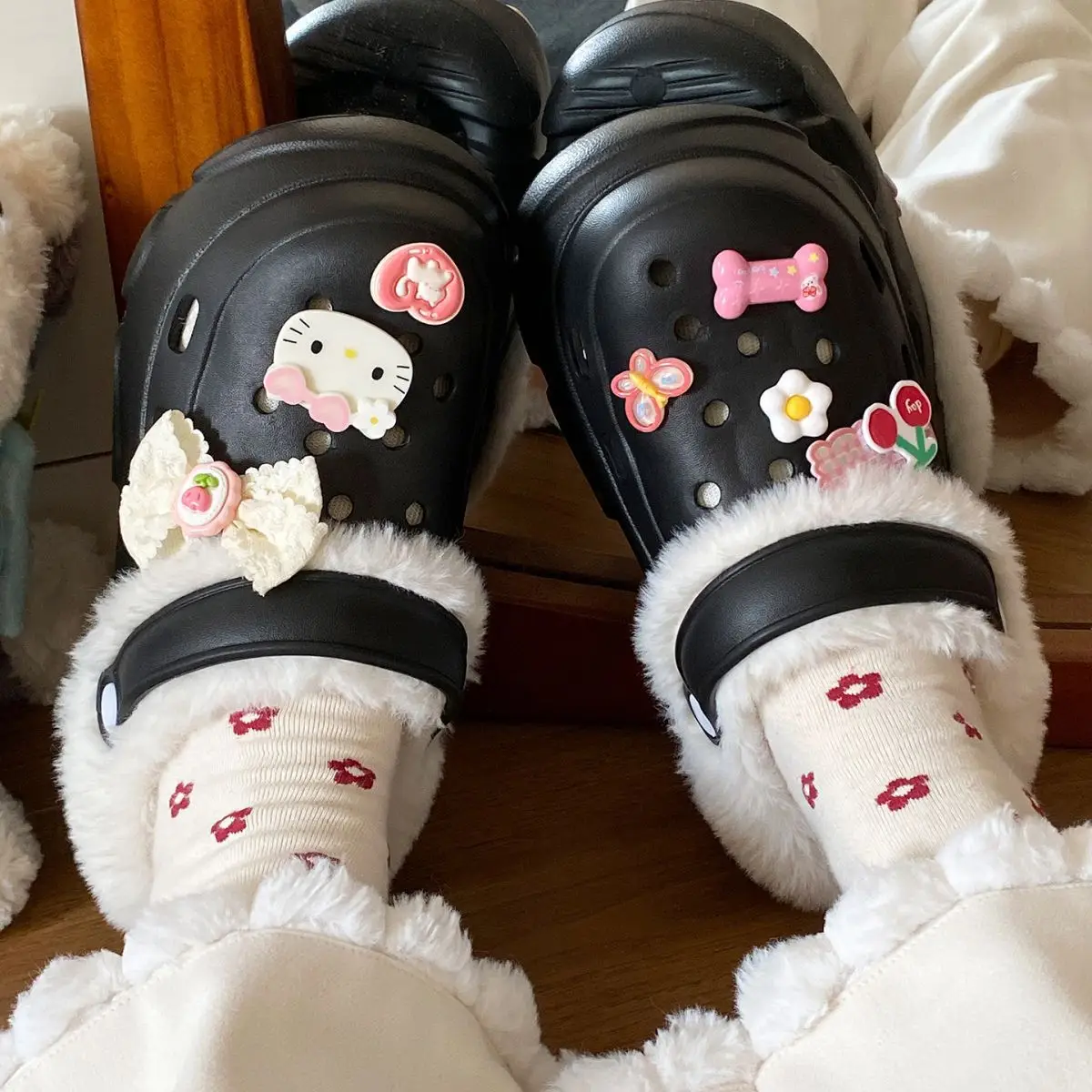 Winter Warm Korean Style Fleece Lined Shoes — feature 38