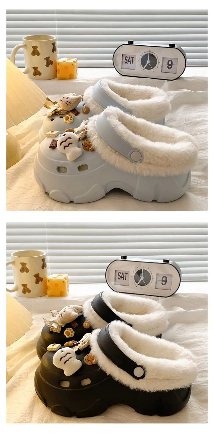 New Winter Soft Cotton Slippers with Arch Support Clogs — feature 21