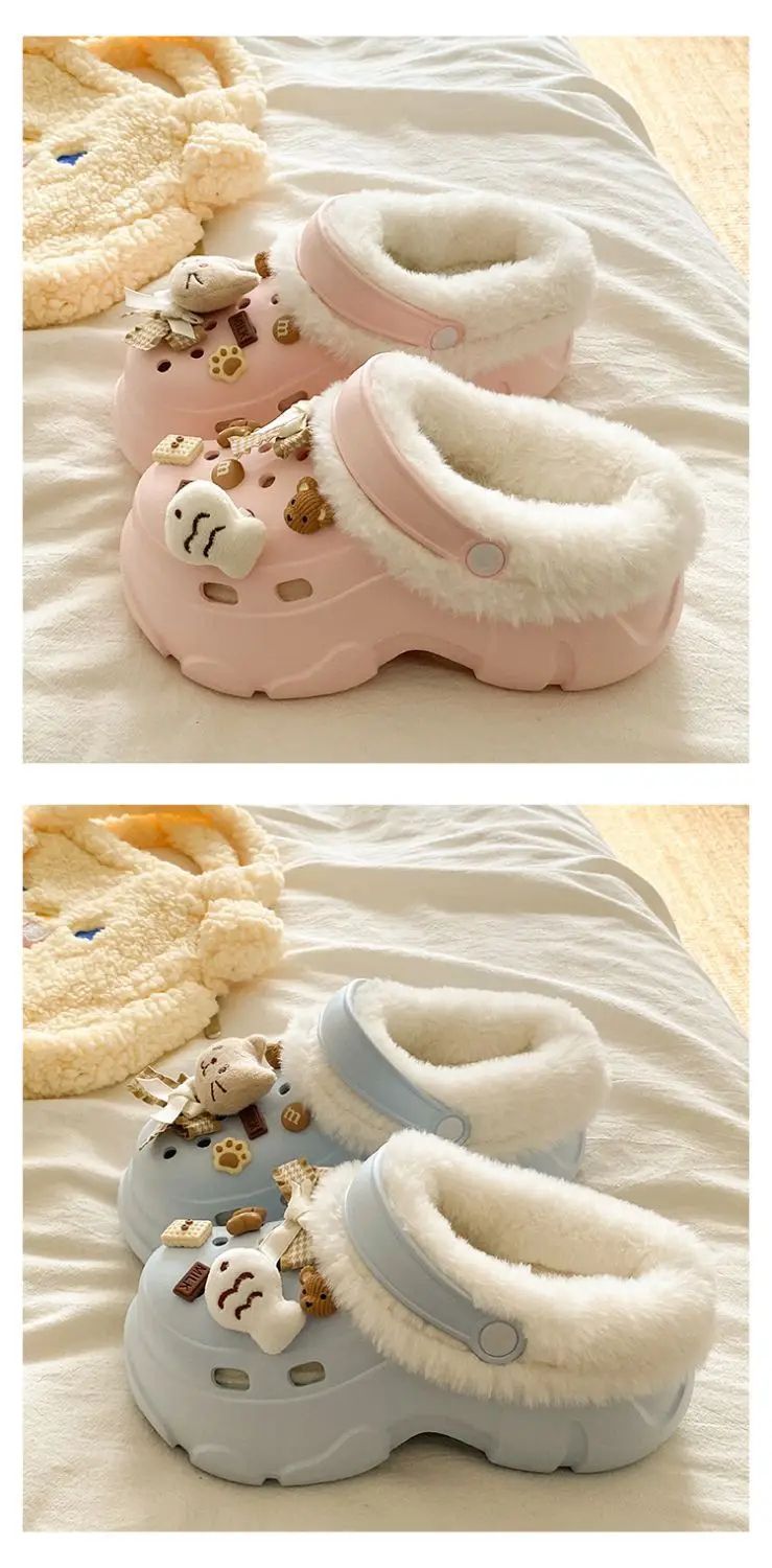 New Winter Soft Cotton Slippers with Arch Support Clogs — feature 23