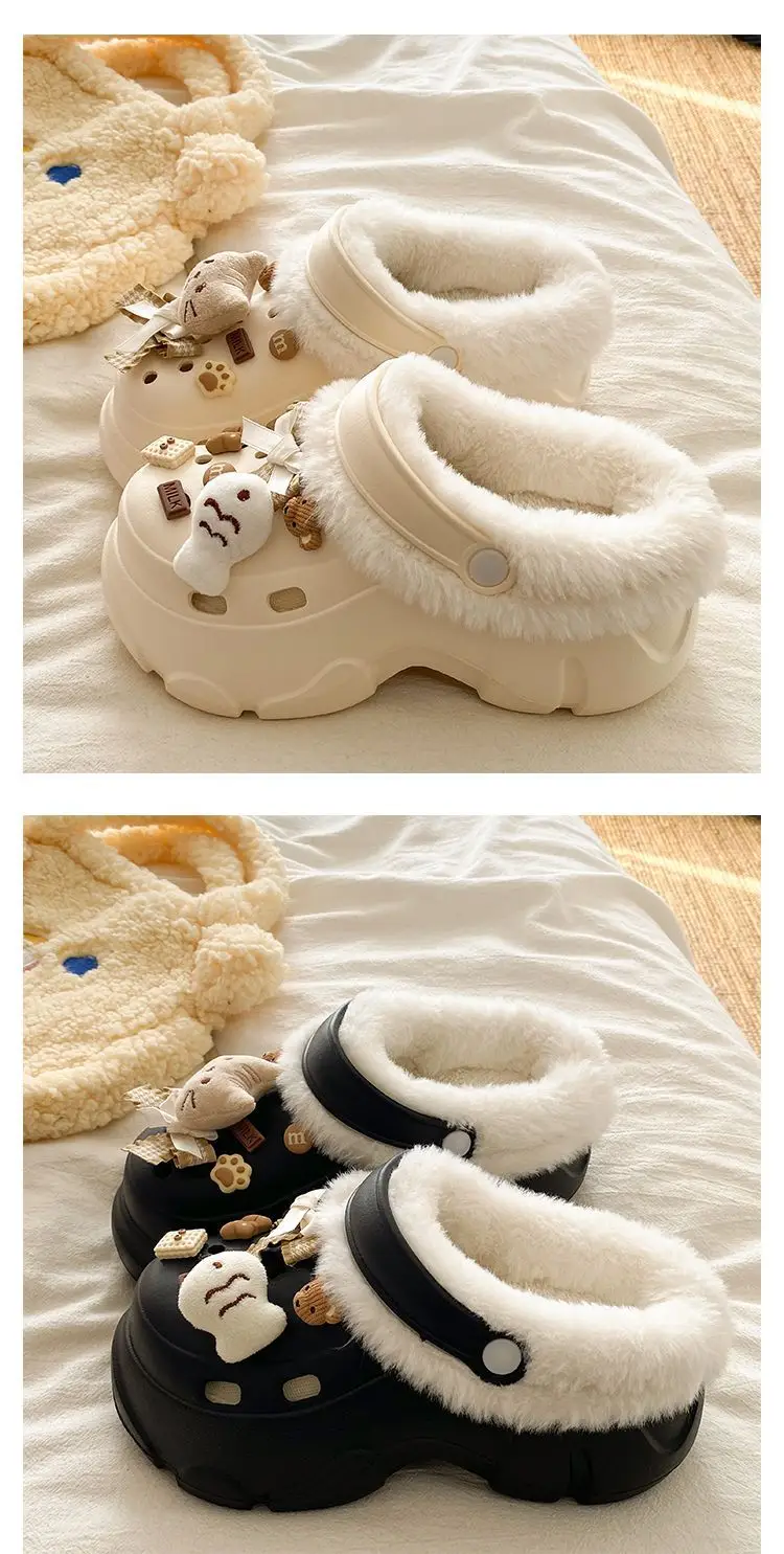 New Winter Soft Cotton Slippers with Arch Support Clogs — feature 24