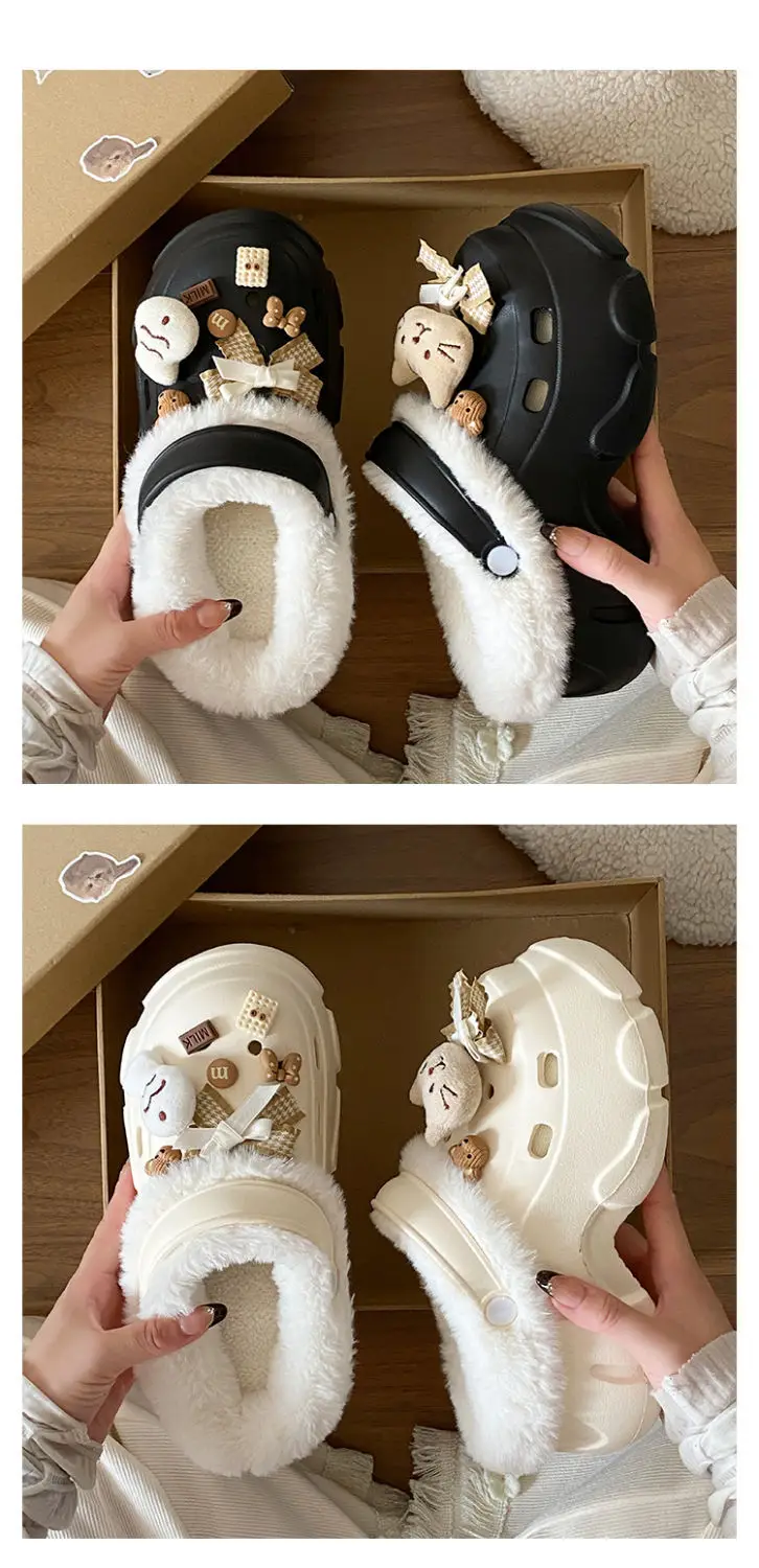 New Winter Soft Cotton Slippers with Arch Support Clogs — feature 25