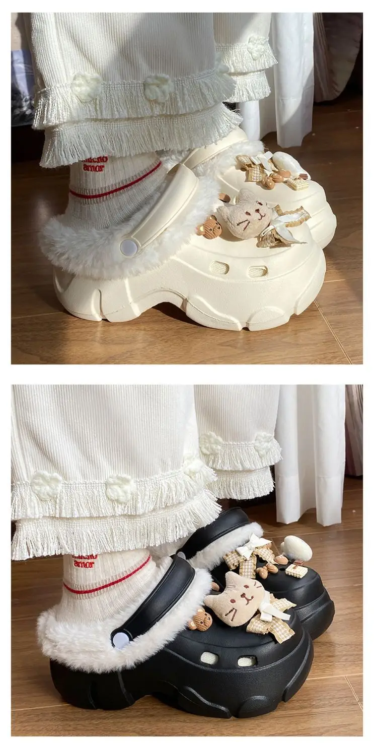 New Winter Soft Cotton Slippers with Arch Support Clogs — feature 27