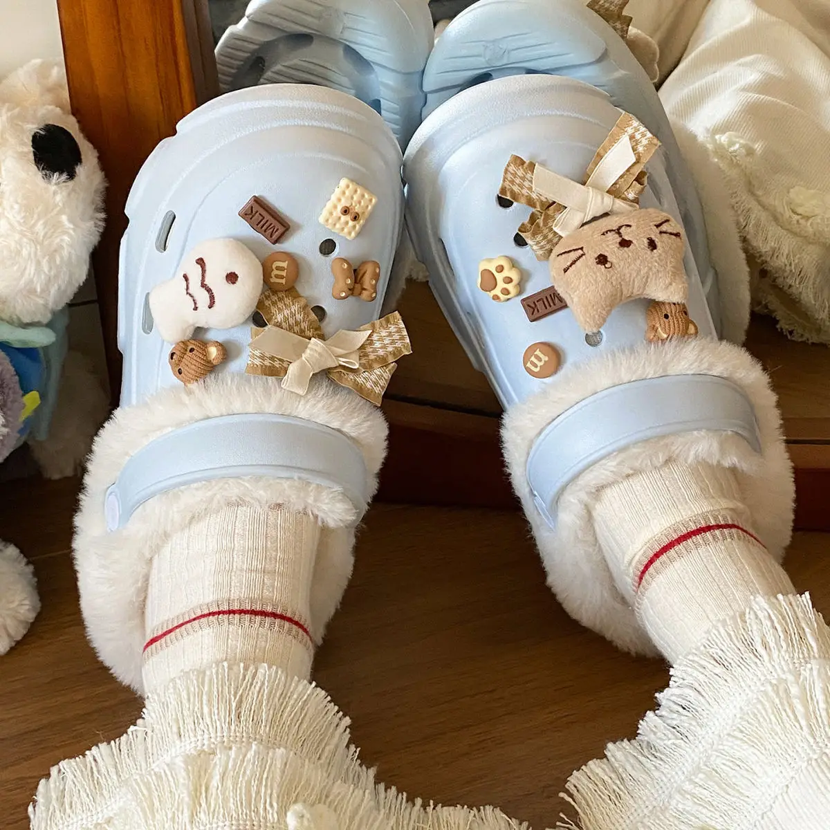New Winter Soft Cotton Slippers with Arch Support Clogs — feature 32