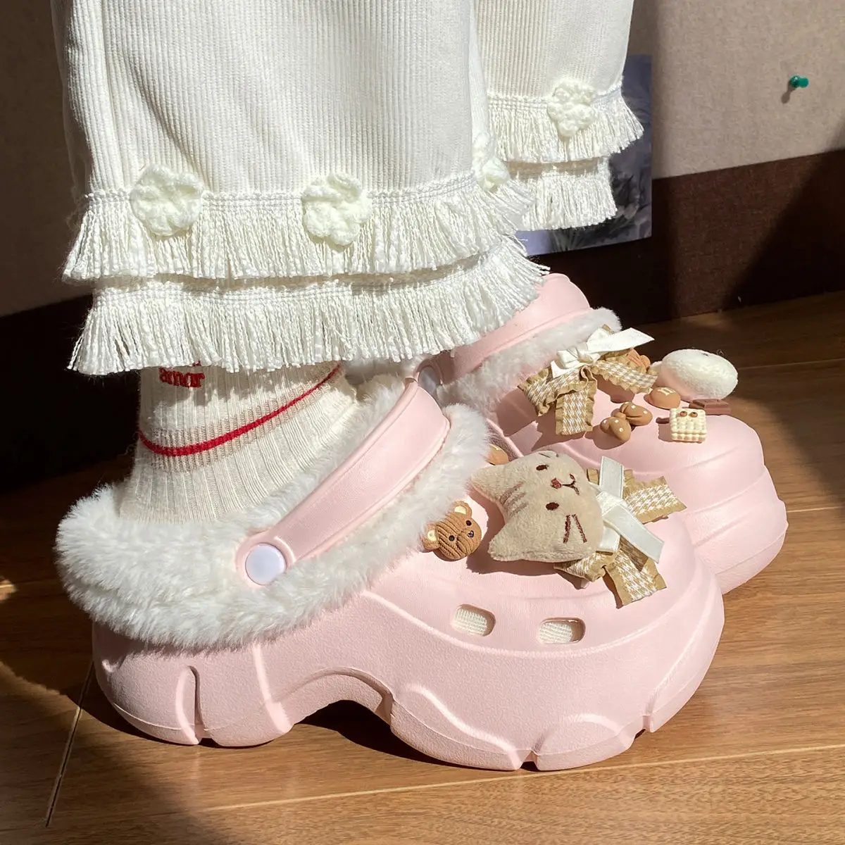 New Winter Soft Cotton Slippers with Arch Support Clogs — feature 35