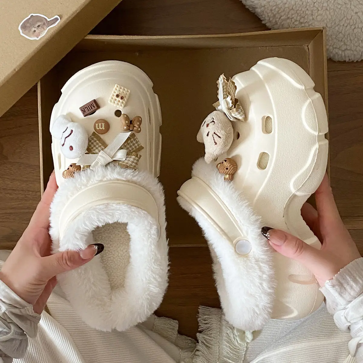 New Winter Soft Cotton Slippers with Arch Support Clogs — feature 38