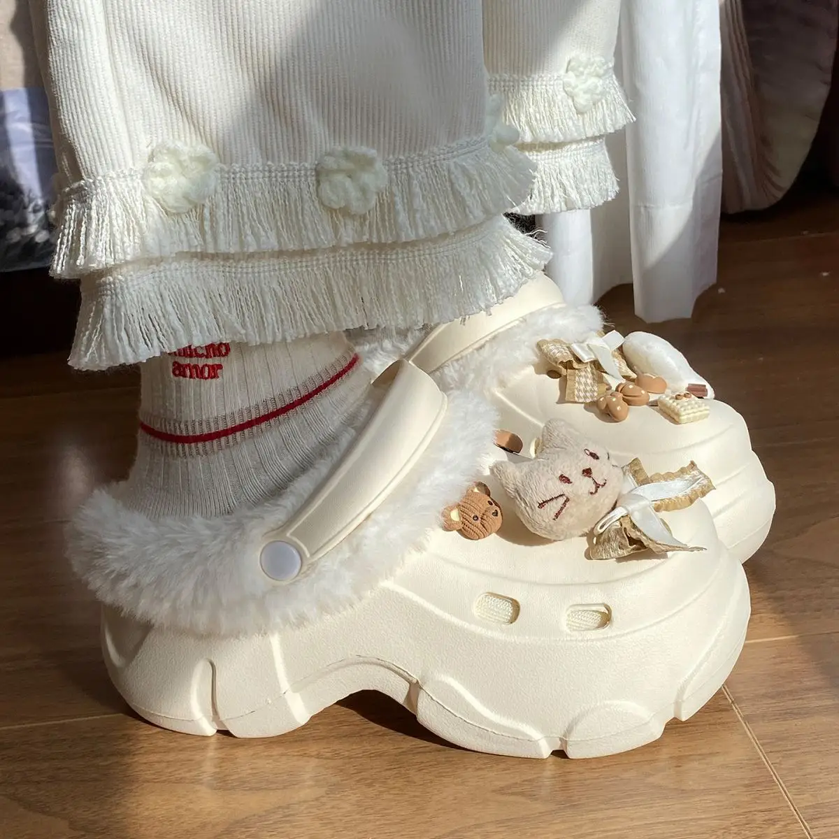 New Winter Soft Cotton Slippers with Arch Support Clogs — feature 41