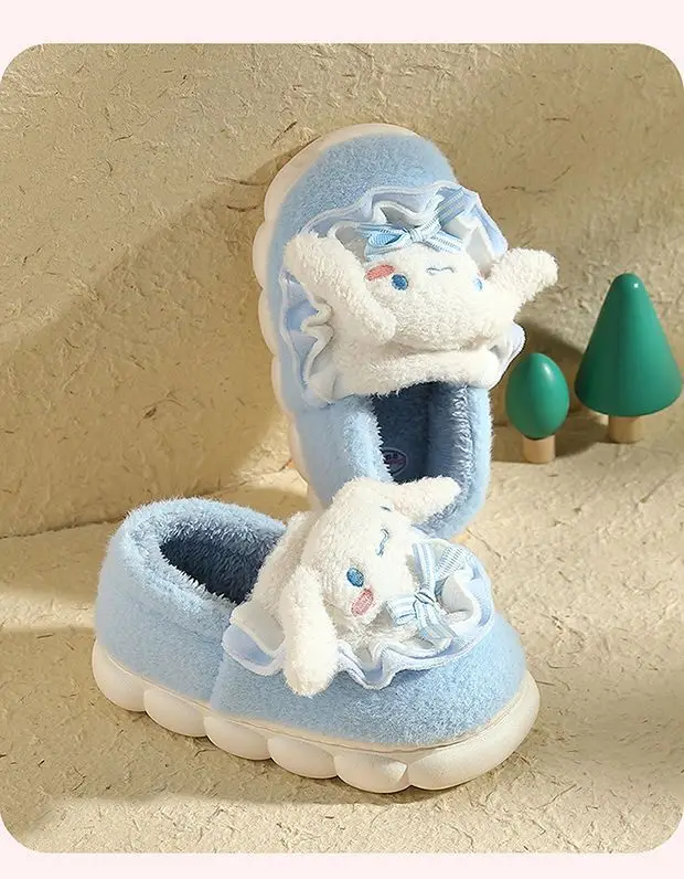 Hello Kitty Fleece Lined Kids Slippers Pink Winter — feature 13