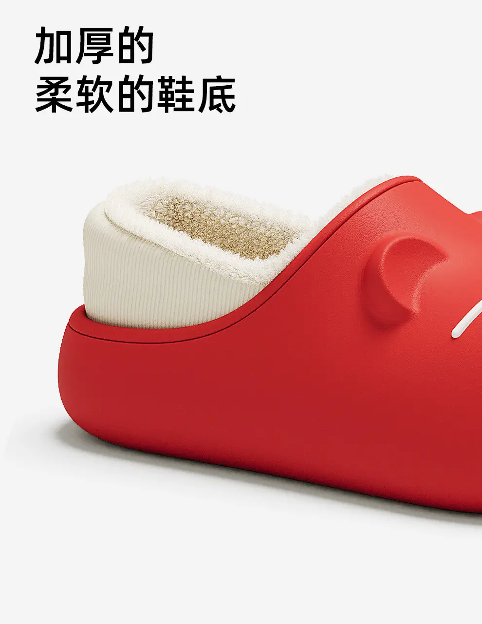 Cartoon Waterproof Cotton Slippers for Women, Winter Parent-Child Children's Home Indoor Plush Warm Non-Slip Closed-Back Cotton Shoes Wholesale — feature 18