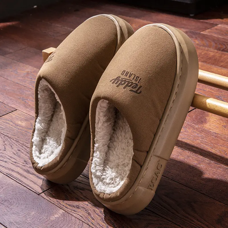Women's Warm Home Slippers Autumn Winter Non-Slip Soft Soled - Image 5
