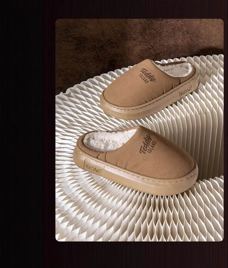 Women's Warm Home Slippers Autumn Winter Non-Slip Soft Soled — feature 14