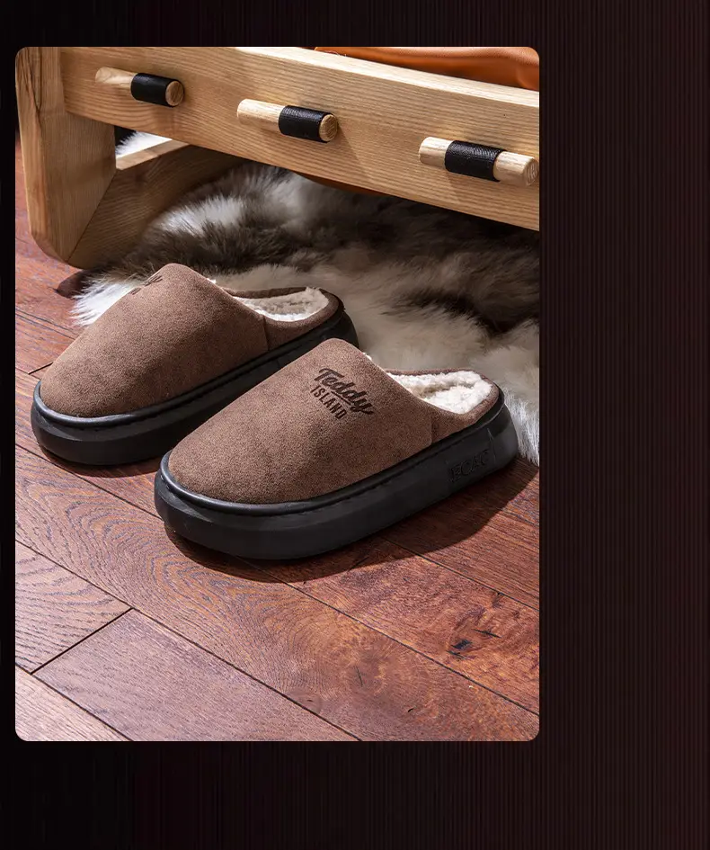 Women's Warm Home Slippers Autumn Winter Non-Slip Soft Soled — feature 15