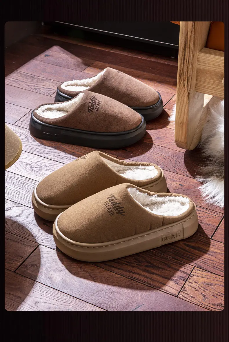 Women's Warm Home Slippers Autumn Winter Non-Slip Soft Soled — feature 16