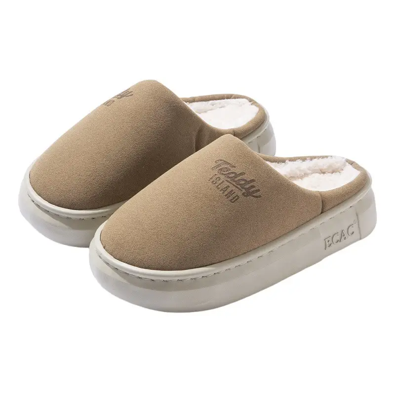 Women's Warm Home Slippers Autumn Winter Non-Slip Soft Soled - Image 3