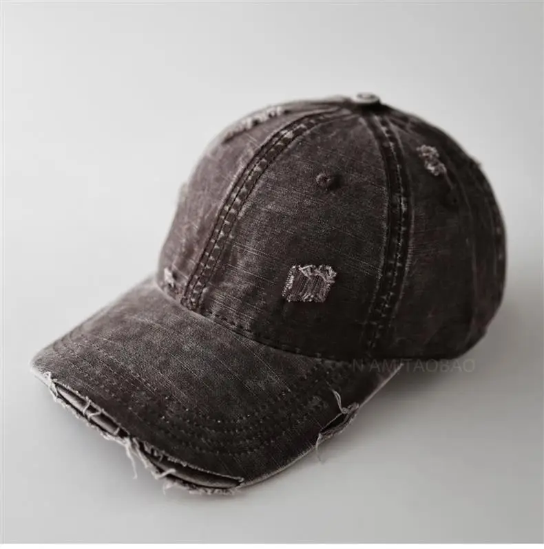Vintage Distressed Baseball Cap Unisex Retro Casual Sunshade Cap — feature 11