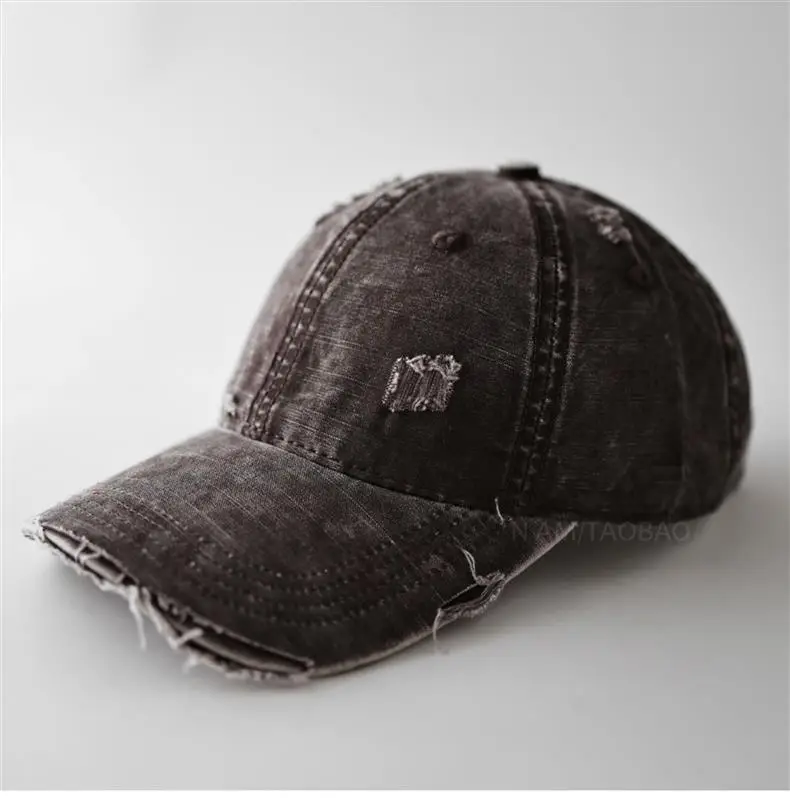Vintage Distressed Baseball Cap Unisex Retro Casual Sunshade Cap — feature 12