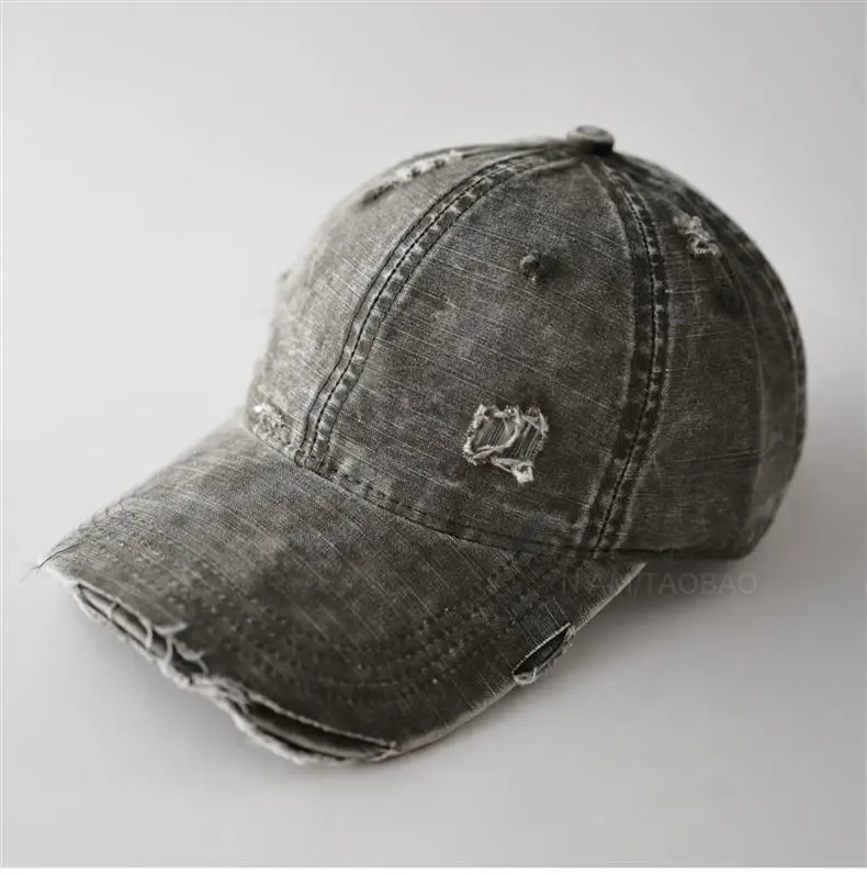 Vintage Distressed Baseball Cap Unisex Retro Casual Sunshade Cap — feature 15