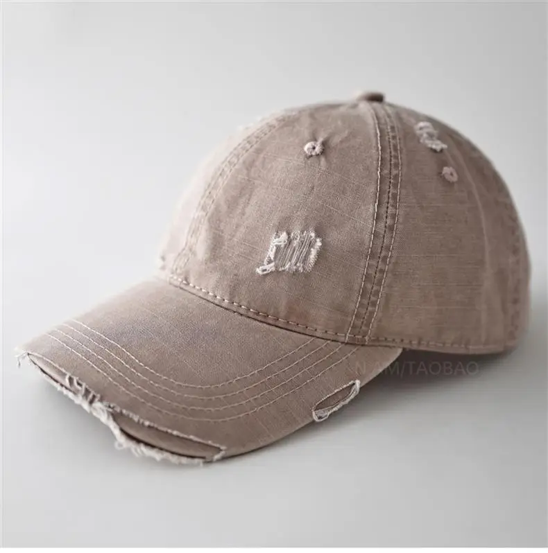 Vintage Distressed Baseball Cap Unisex Retro Casual Sunshade Cap — feature 22