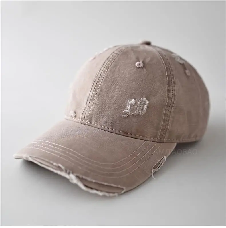 Vintage Distressed Baseball Cap Unisex Retro Casual Sunshade Cap — feature 3