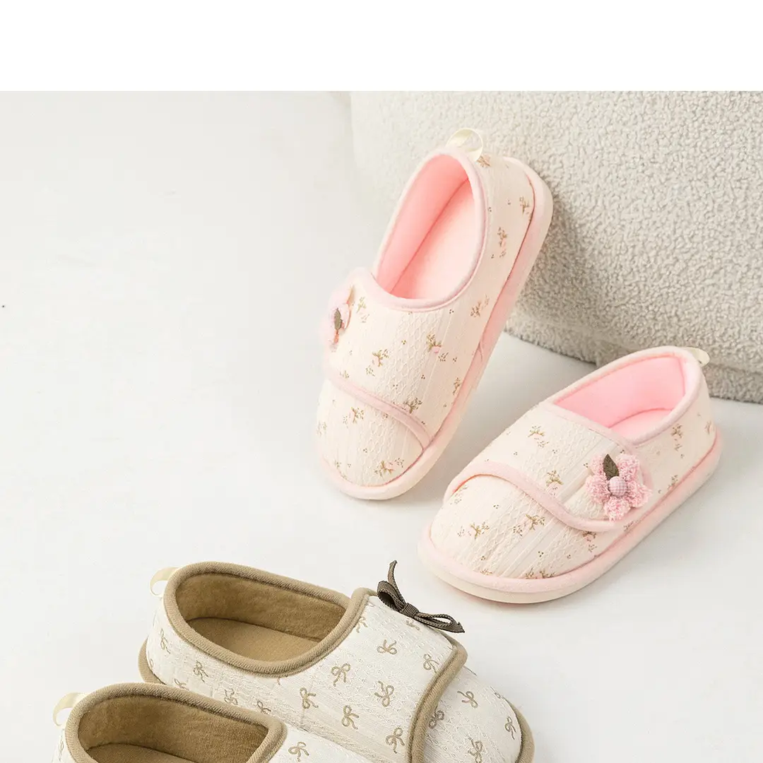 Jialiya Postpartum Shoes for Women in Autumn and Winter with Silent Anti-Slip Indoor Climbing Mats for Maternity and Pregnant Women Cotton Slippers Wholesale — feature 22