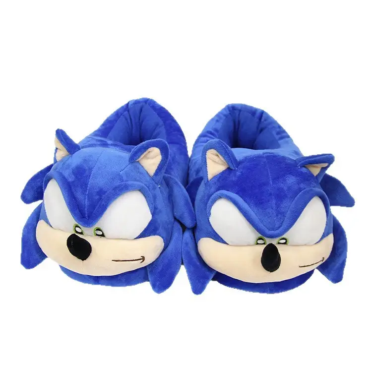 Shark Plush Slippers Winter Couple Warm Cute - Image 5