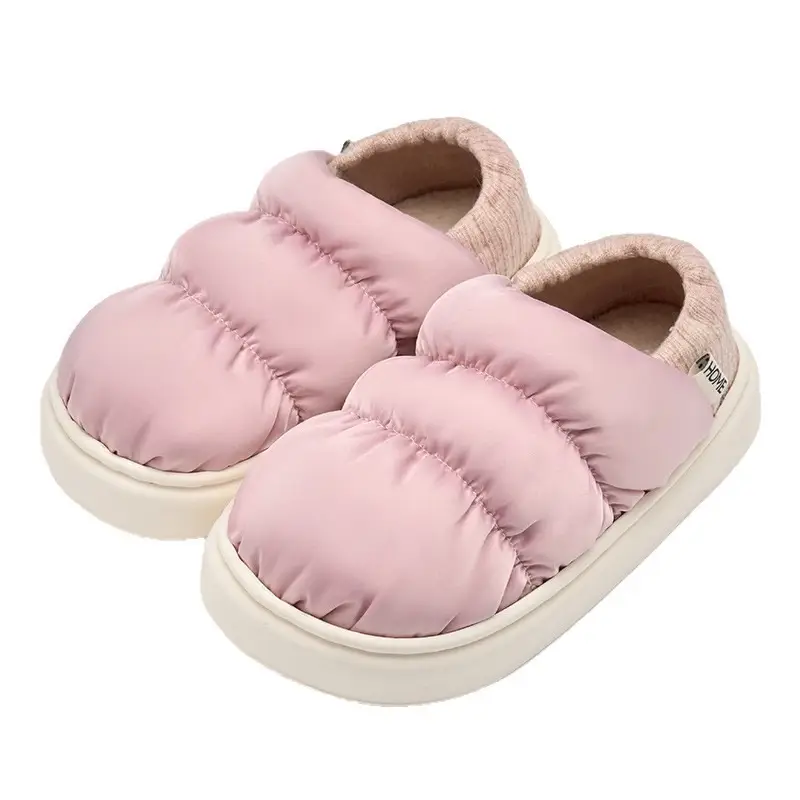 Women Winter Cotton Slippers Lavender Warm Indoor - Image 9