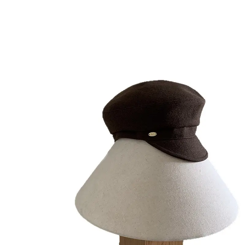 New Retro British Duckbill Cap Navy Painter Beret - Image 9