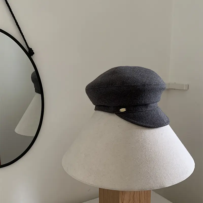 New Retro British Duckbill Cap Navy Painter Beret — feature 14