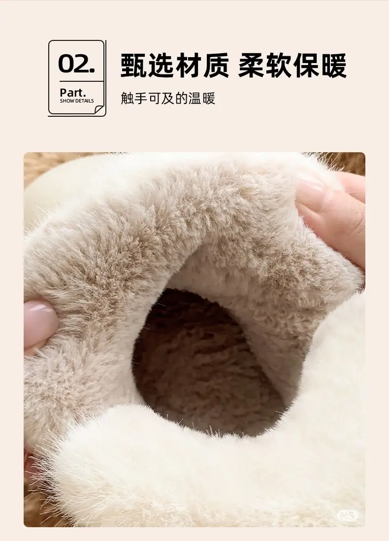 Women's Fleece Lined Snow Boots with Bow — feature 10