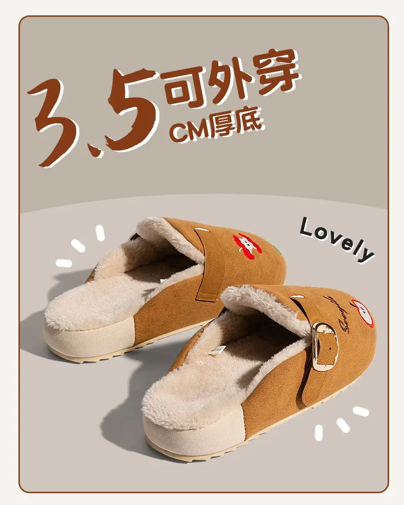 Women's Cotton Slip-On Shoes for Women Autumn Winter 2025 — feature 13