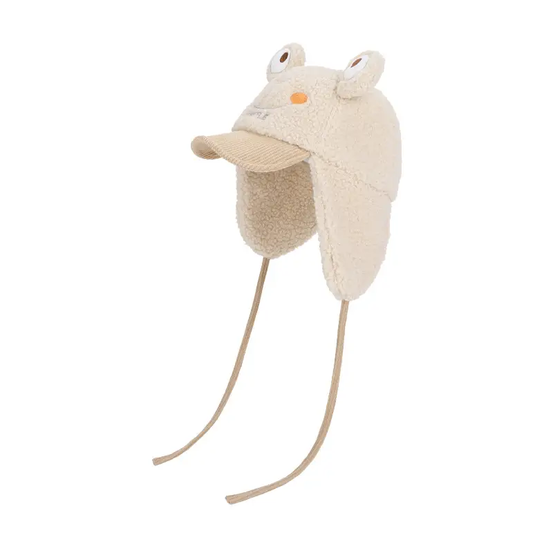 Winter Windproof Ear Hat with Cute Frog Design - Image 9