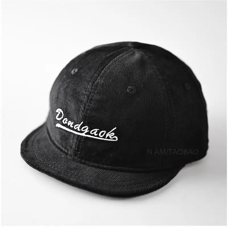 Men's Maroon Embroidered Baseball Cap with Ultra-Short Bristle - Image 8