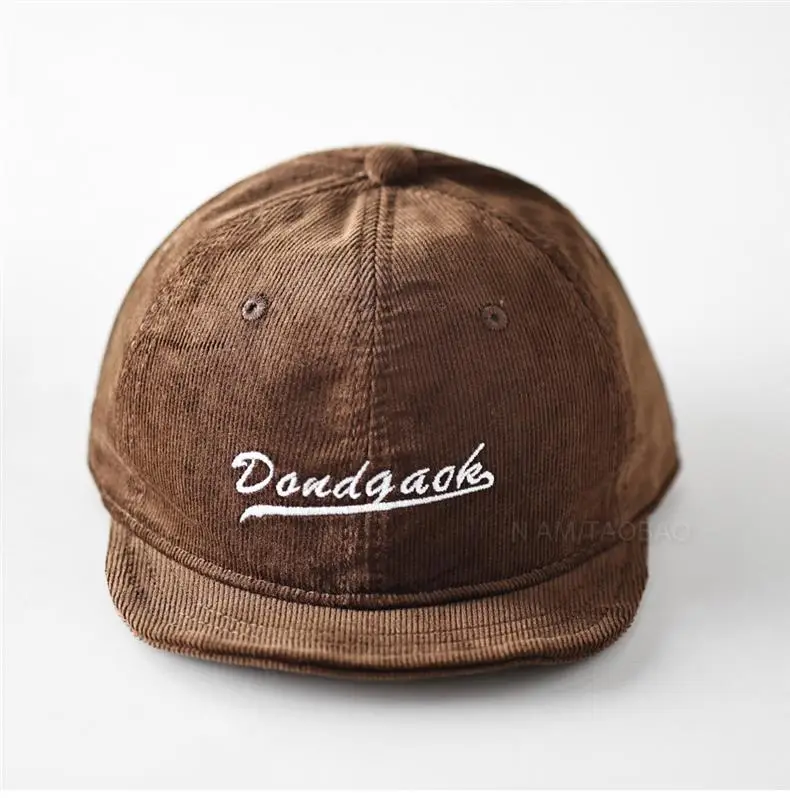 Men's Maroon Embroidered Baseball Cap with Ultra-Short Bristle — feature 10