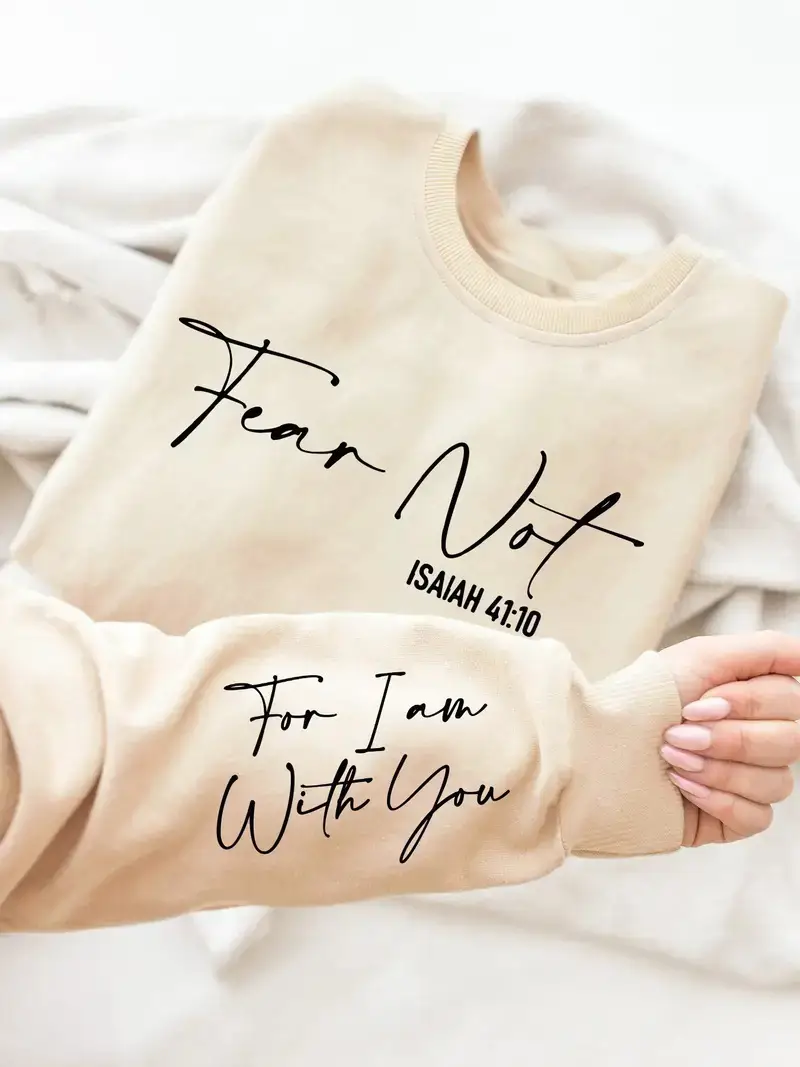 Women's Velvet Kindness Sweatshirt Beige - Image 2