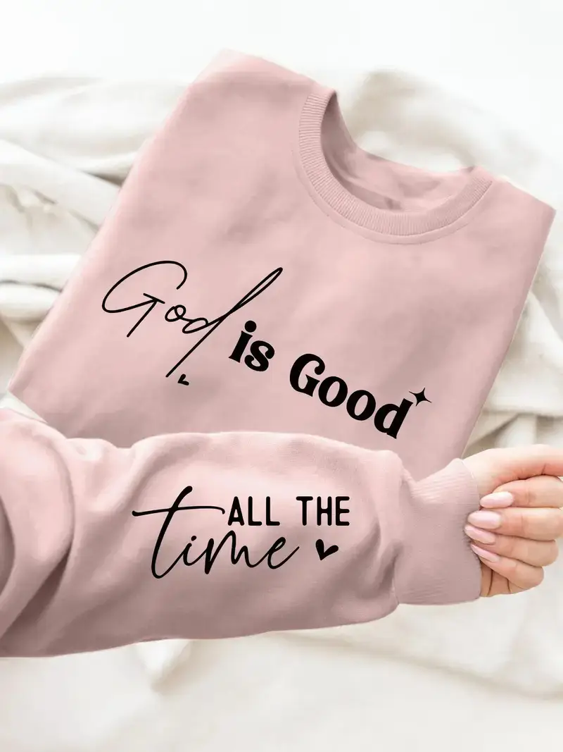 Women's Velvet Kindness Sweatshirt Beige - Image 5