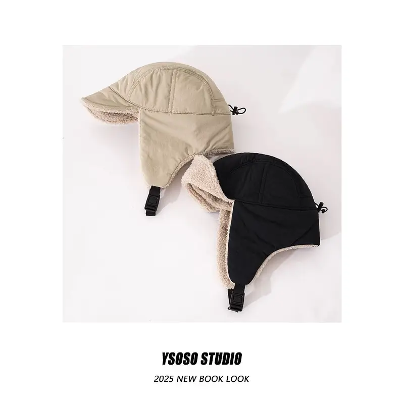 Rainproof Duck Tongue Hat for Women Fleece Lined Winter Cycling — feature 1