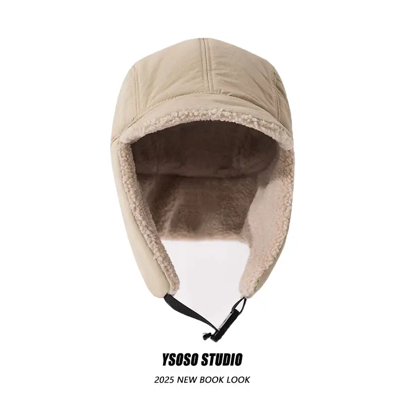 Rainproof Duck Tongue Hat for Women Fleece Lined Winter Cycling — feature 4