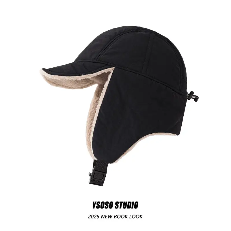 Rainproof Duck Tongue Hat for Women Fleece Lined Winter Cycling — feature 5