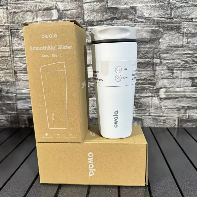 Cross-Border Owala Same Model 304 Stainless Steel Insulated Cup, Popular High-Value Coffee Cup for Home Use, Portable and Suitable for Car Use