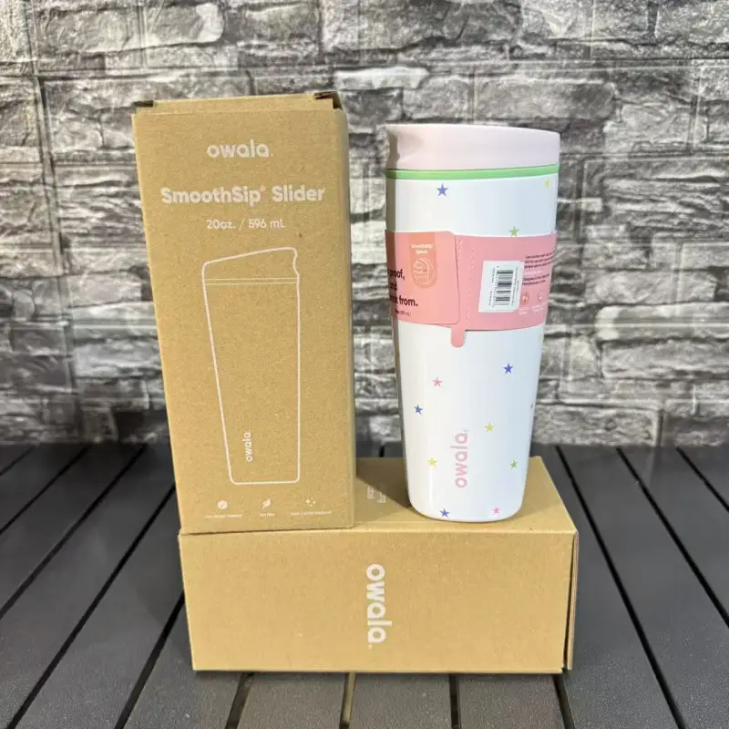 Cross-Border Owala Same Model 304 Stainless Steel Insulated Cup, Popular High-Value Coffee Cup for Home Use, Portable and Suitable for Car Use