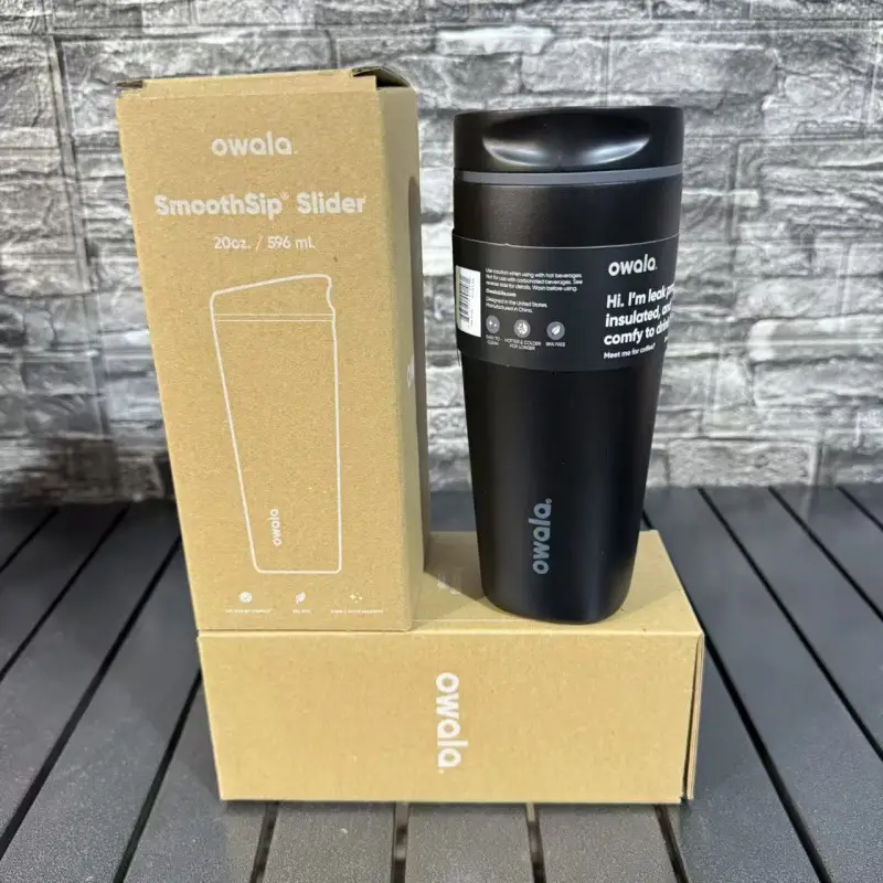 Cross-Border Owala Same Model 304 Stainless Steel Insulated Cup, Popular High-Value Coffee Cup for Home Use, Portable and Suitable for Car Use