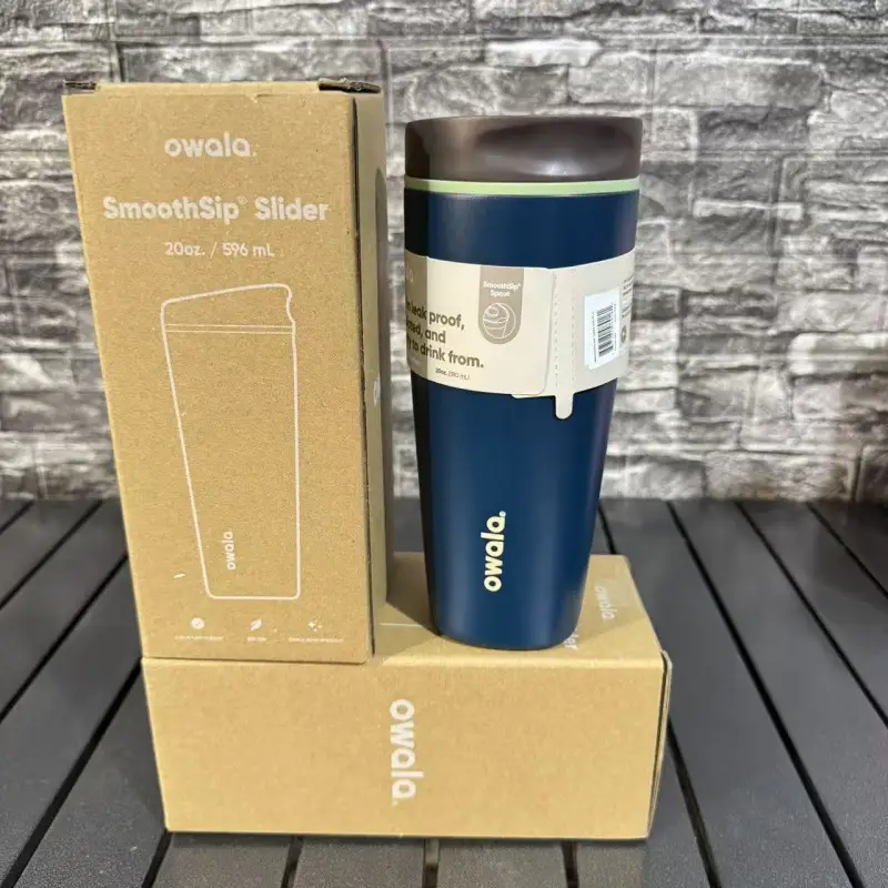 Cross-Border Owala Same Model 304 Stainless Steel Insulated Cup, Popular High-Value Coffee Cup for Home Use, Portable and Suitable for Car Use
