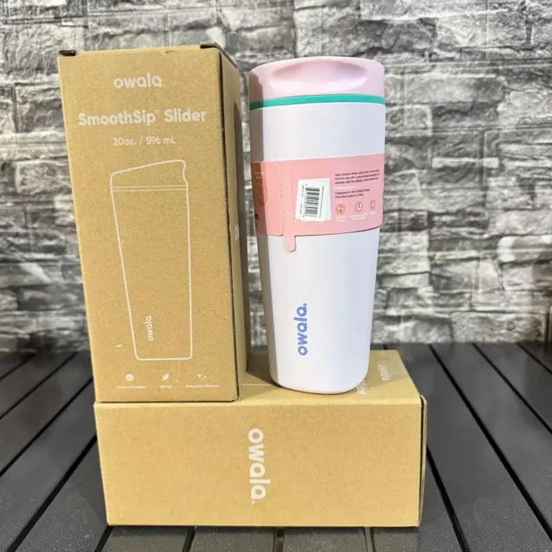Cross-Border Owala Same Model 304 Stainless Steel Insulated Cup, Popular High-Value Coffee Cup for Home Use, Portable and Suitable for Car Use