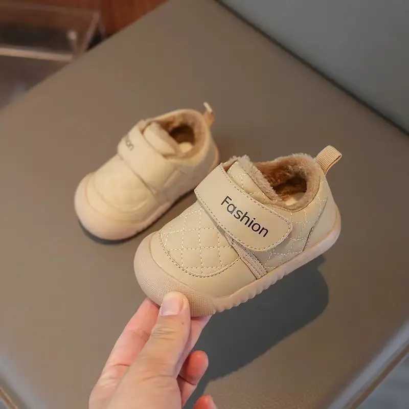 Winter Velvet Toddler Shoes for 0-3Yrs Soft Soled Warm