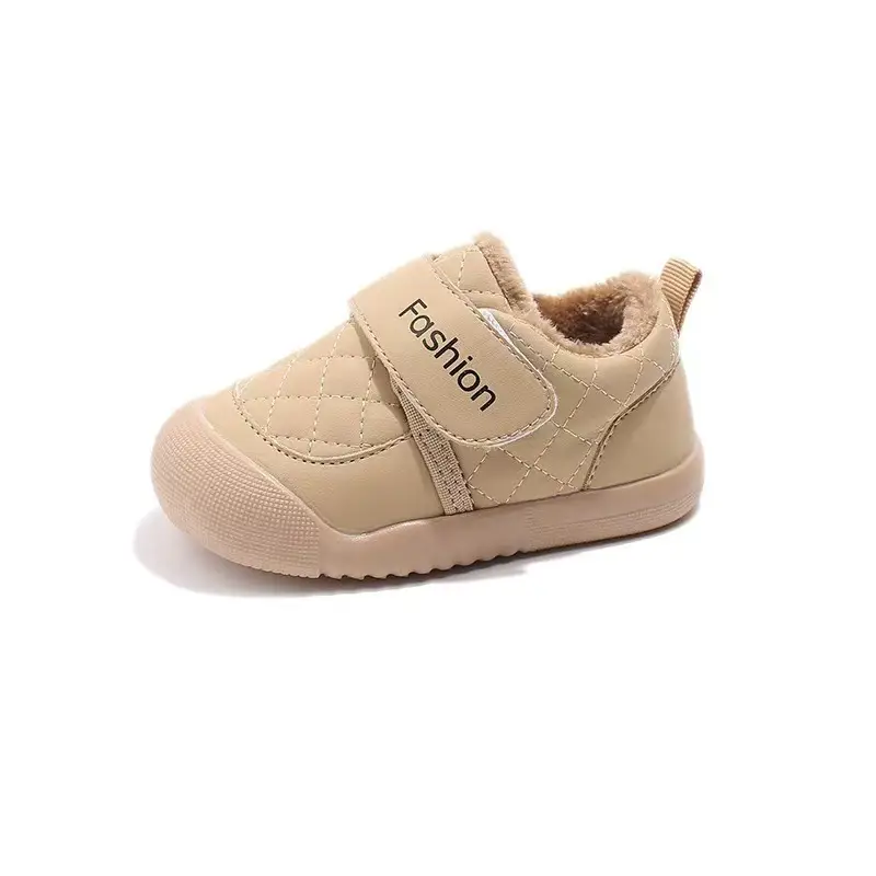 Winter Velvet Toddler Shoes for 0-3Yrs Soft Soled Warm