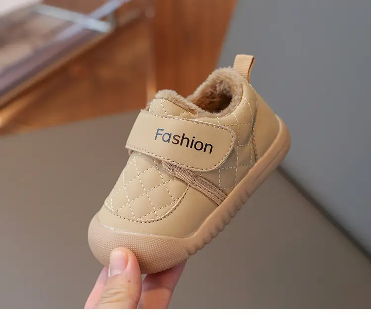 Winter Velvet Toddler Shoes for 0-3Yrs Soft Soled Warm — feature 14