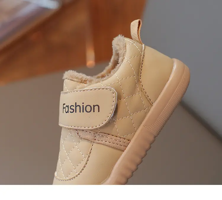 Winter Velvet Toddler Shoes for 0-3Yrs Soft Soled Warm — feature 15