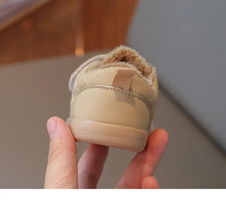 Winter Velvet Toddler Shoes for 0-3Yrs Soft Soled Warm — feature 19