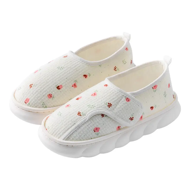 Maternity Shoes for Women, Autumn and Winter 2025 New Style, Pregnant Women's Spring and Autumn Slip-On Cotton Slippers with Non-Slip Thick Soles for Outdoor Wear - Image 10